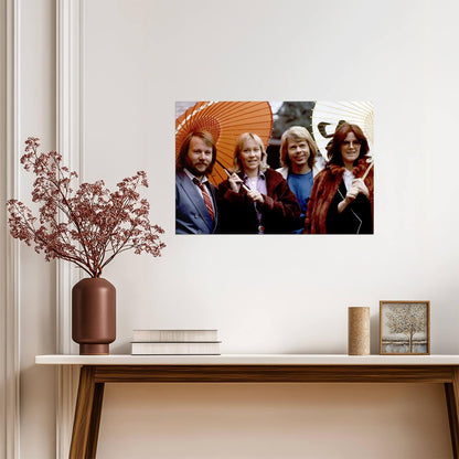 Abba Vintage Photography | Pop Poster | Music Icon Wall Art - Music Poster