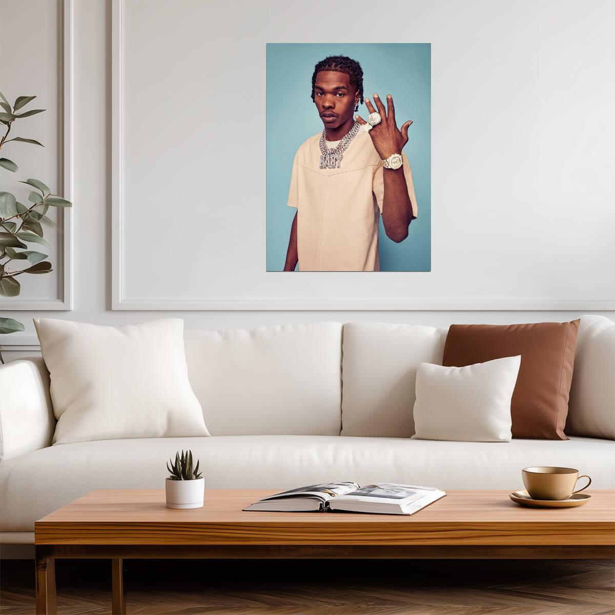 Lil Baby Poster | Rap Music Print - Music Poster