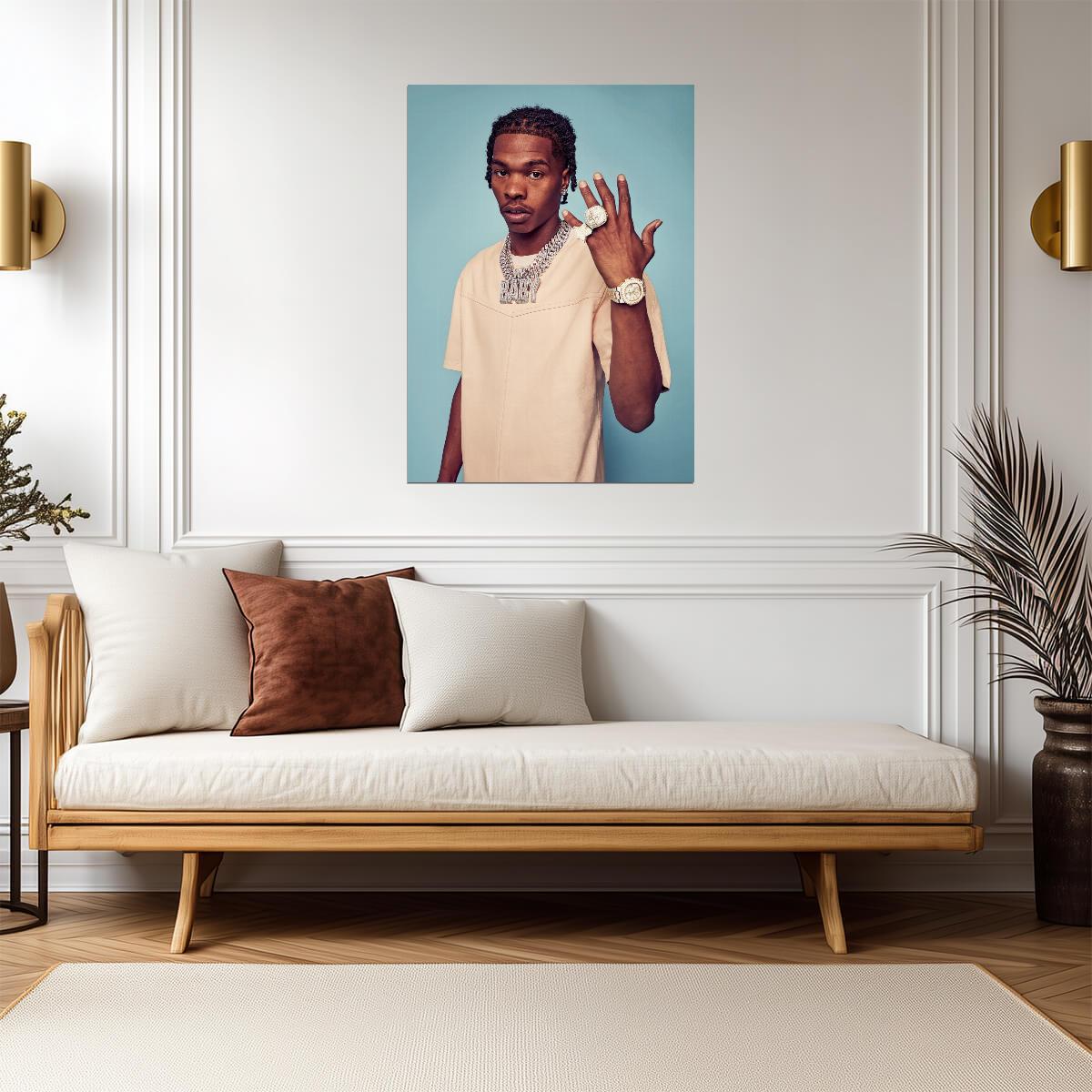 Lil Baby Poster | Rap Music Print - Music Poster