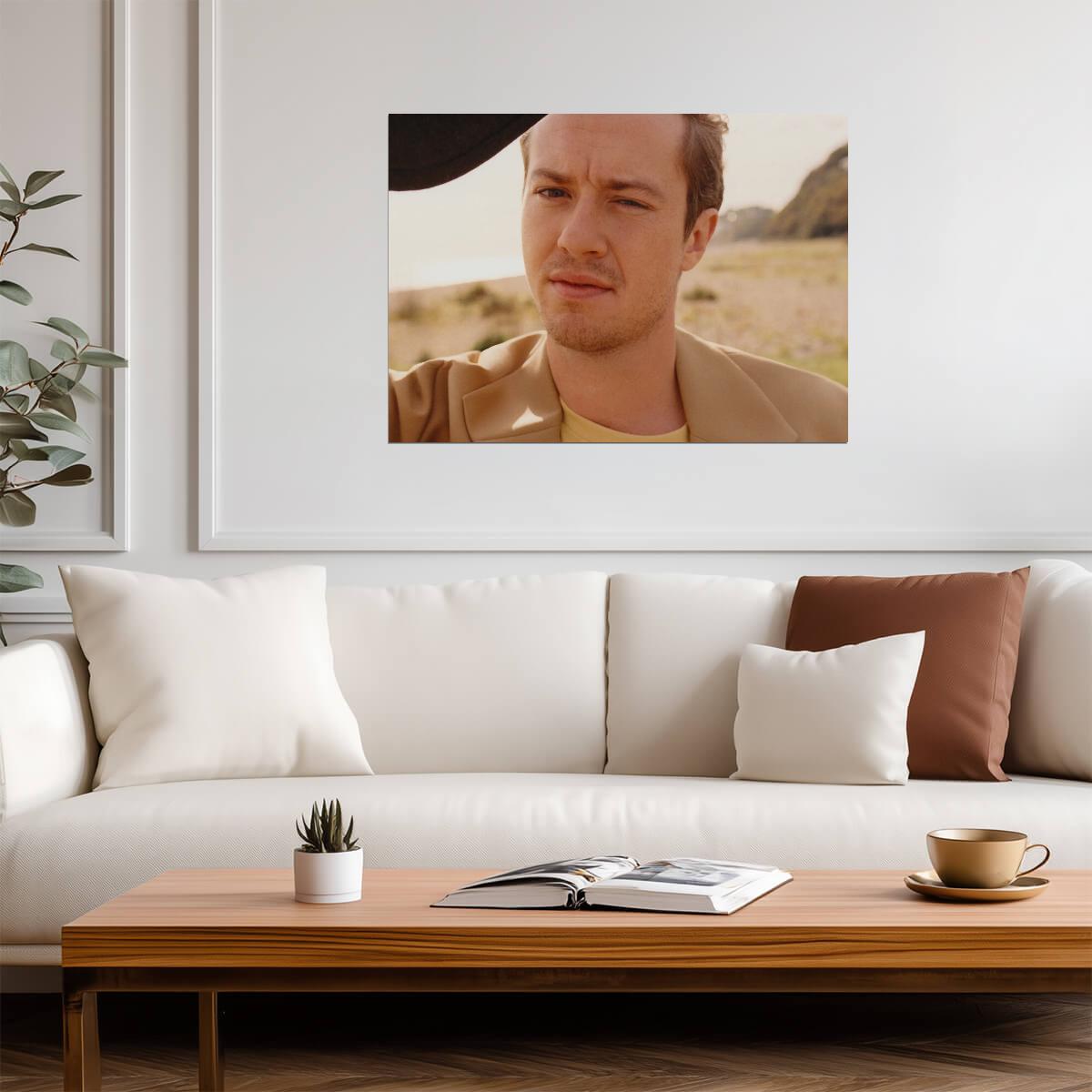 Joseph Quinn Poster | British Actor Print - Celebrities Poster