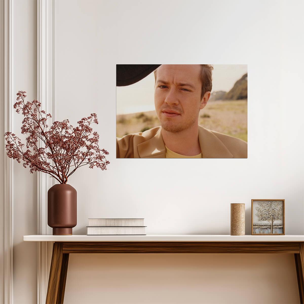 Joseph Quinn Poster | British Actor Print - Celebrities Poster