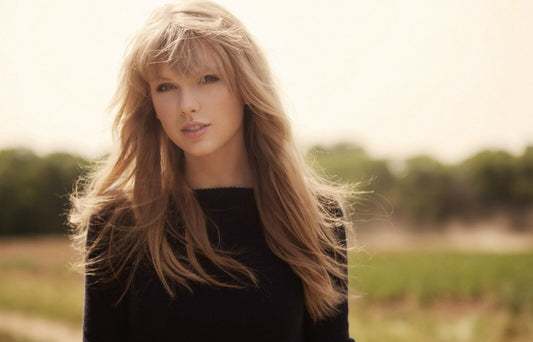Taylor Swift Natural Light Portrait | Black Sweater Photoshoot | Music Celebrity Poster - Music Poster