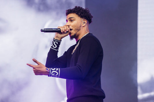 AJ Tracey Live on Stage | Concert Photography Poster | UK Rap Music Fan Gift - Music Poster