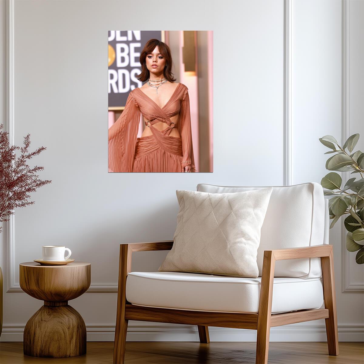Jenna Ortega | Warm Aesthetic | Decor Poster - Celebrities Poster