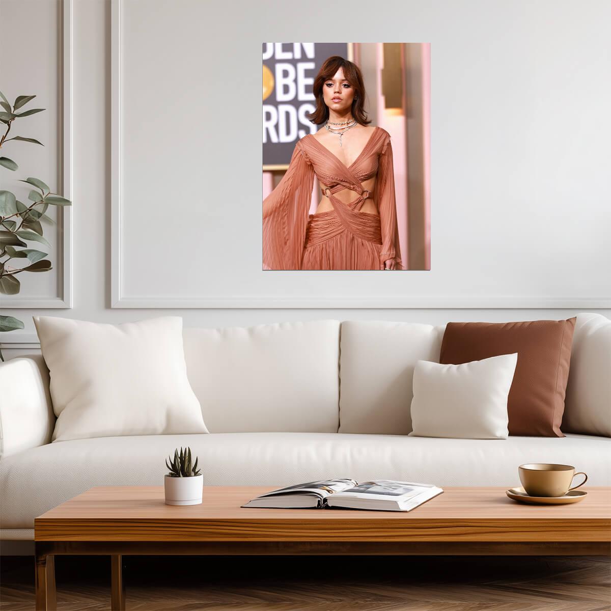 Jenna Ortega | Warm Aesthetic | Decor Poster - Celebrities Poster