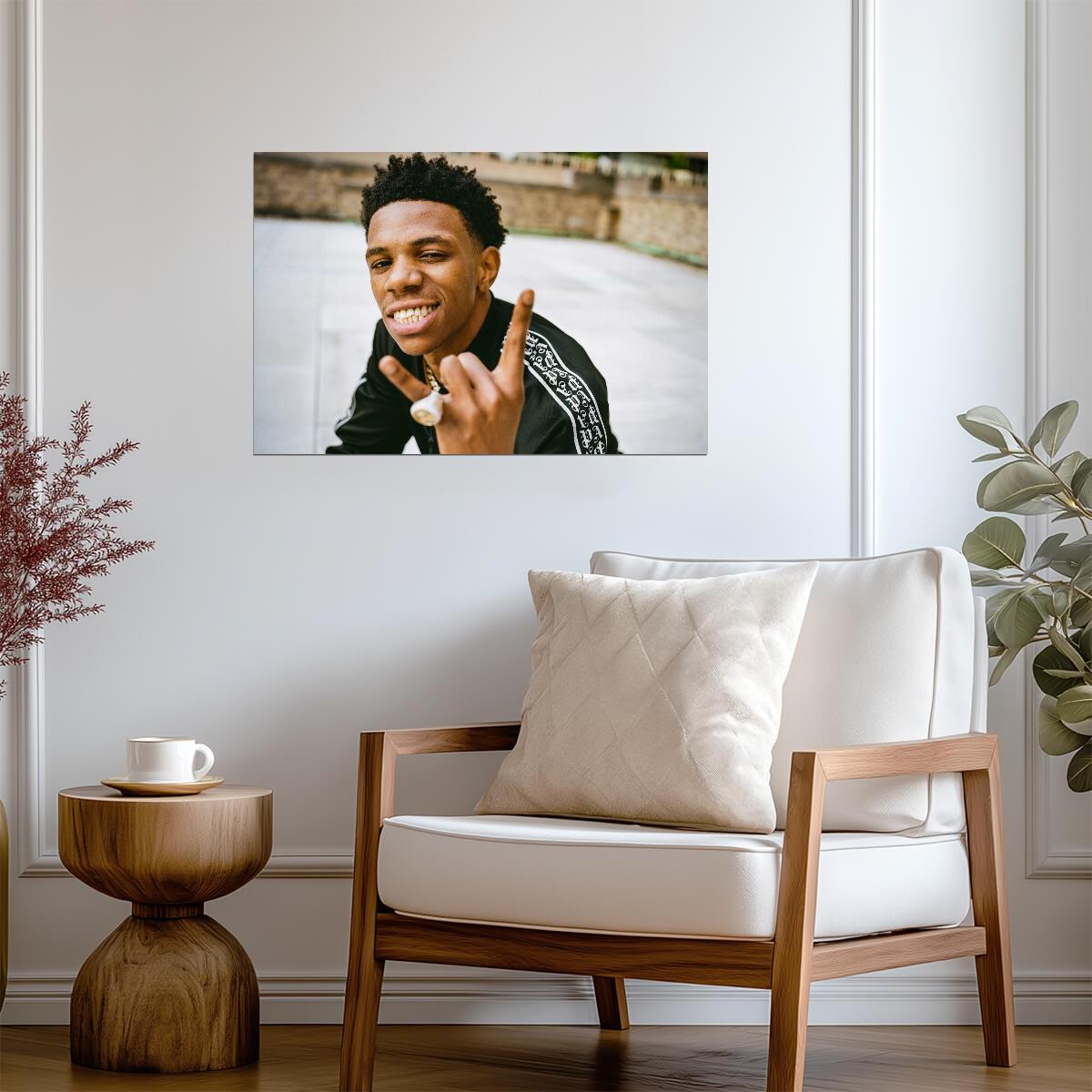 A Boogie Wit Da Hoodie Portrait | Rapper Poster | Fan Wall Decor - Music Poster