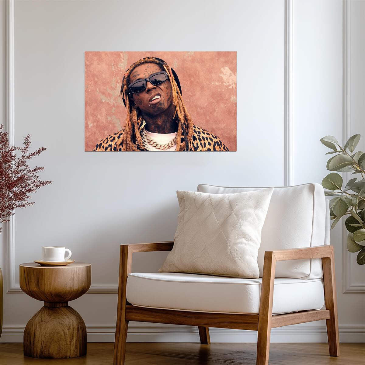 Lil Wayne Print | Rapper Poster - Music Poster