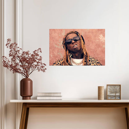 Lil Wayne Print | Rapper Poster - Music Poster
