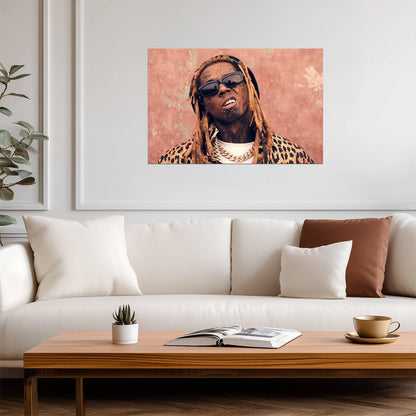 Lil Wayne Print | Rapper Poster - Music Poster