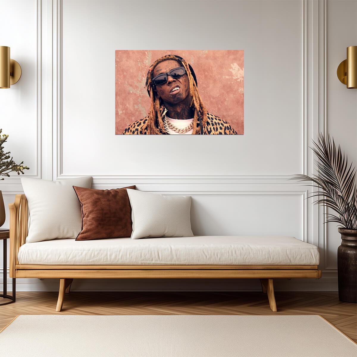 Lil Wayne Print | Rapper Poster - Music Poster