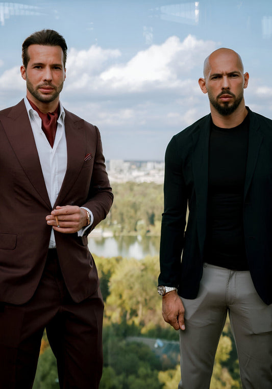 The Tate Brothers Andrew & Tristan Tate | Motivational Poster | Internet Personality Photo - Celebrities Poster