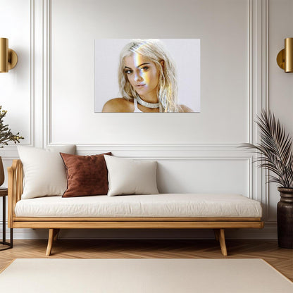 Bebe Rexha | Pastel Style Art | Singer Poster - Music Poster
