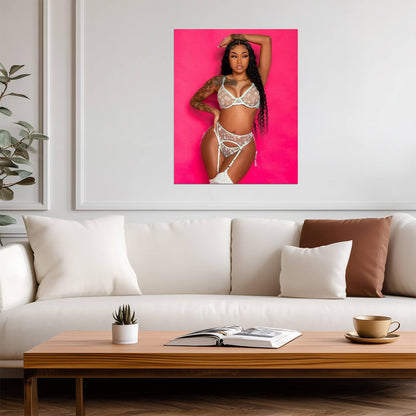 Jania Meshell | Social Media Star | Sexy Model Poster - Celebrities Poster