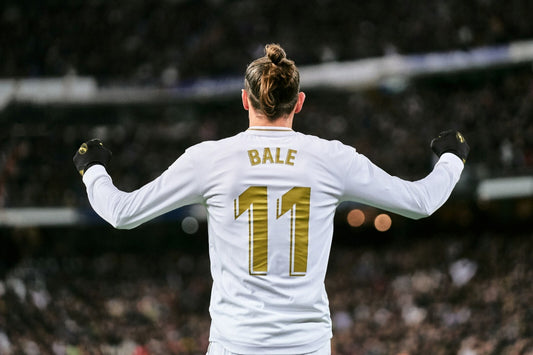 Gareth Bale Real Madrid Celebration | Soccer Poster | Sports Legend Wall Art - Sports Poster
