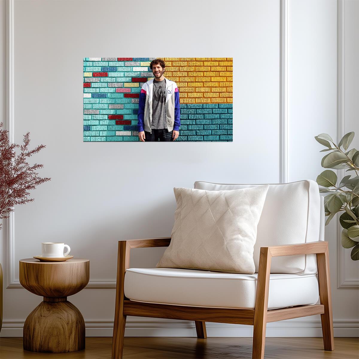 Lil Dicky Print | American Rapper Poster - Celebrities Poster