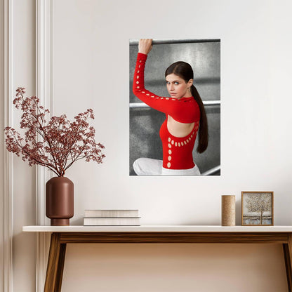 Alexandra Daddario | Film Icon Print | Cinema Lover Poster - Celebrities Poster