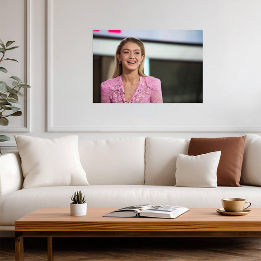 Gigi Hadid | Famous Model | Art Poster - Celebrities Poster