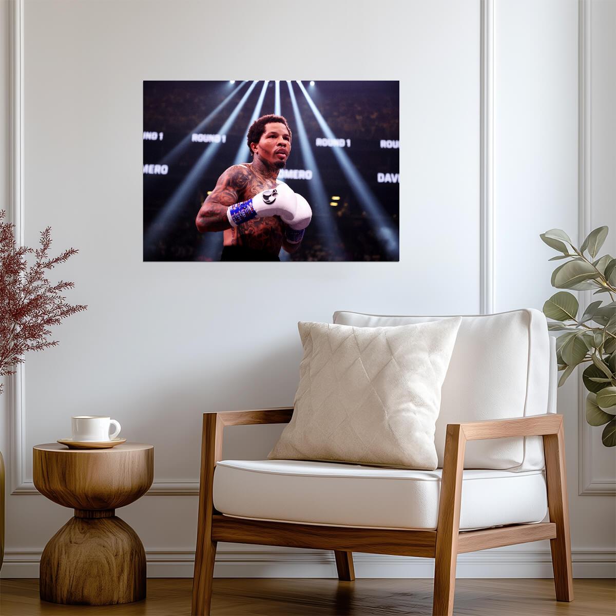 Gervonta Tank Davis In The Ring | Professional Boxing Poster | Sports Legend Art - Sports Poster