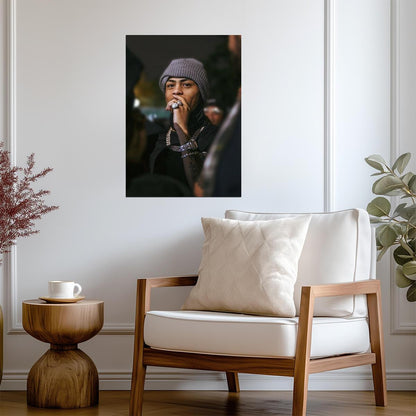 Kay Flock Print | Drill Rapper Poster - Music Poster
