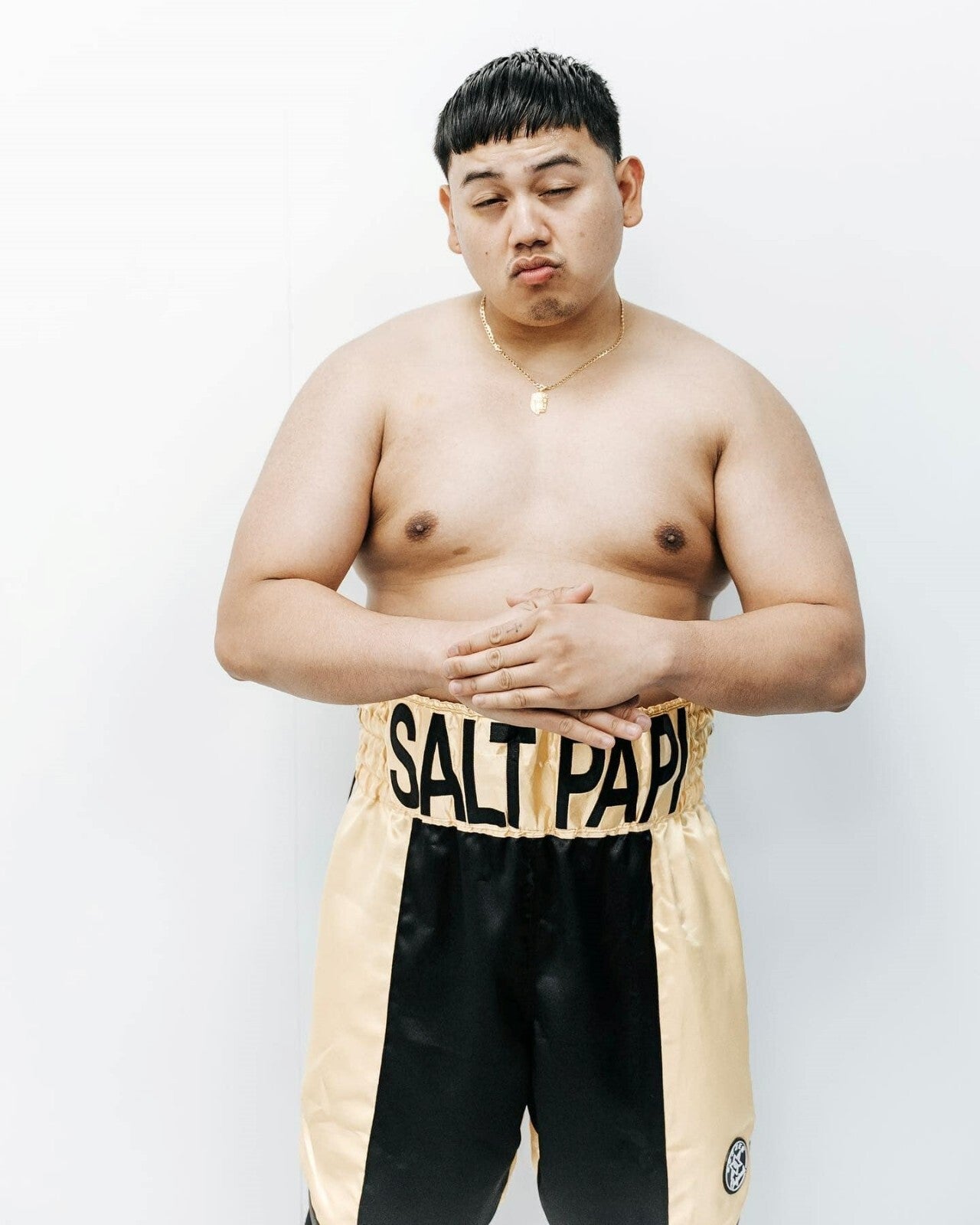 Salt Papi Boxing Shorts Portrait | Influencer Poster | YouTube Boxing Gift - Sports Poster