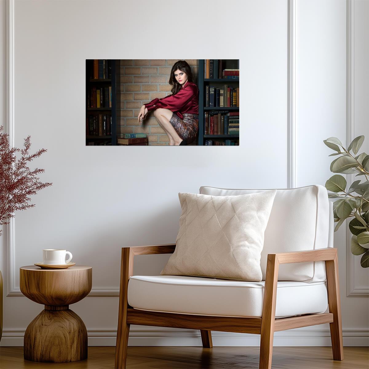 Alexandra Daddario | American Actress Poster | Star Portrait - Celebrities Poster