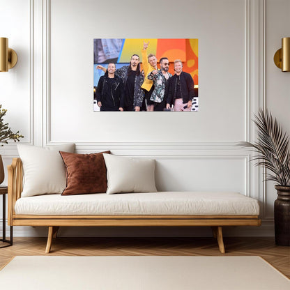 Backstreet Boys Group Shot | Pop Band Poster | Boy Band Legend Art - Music Poster