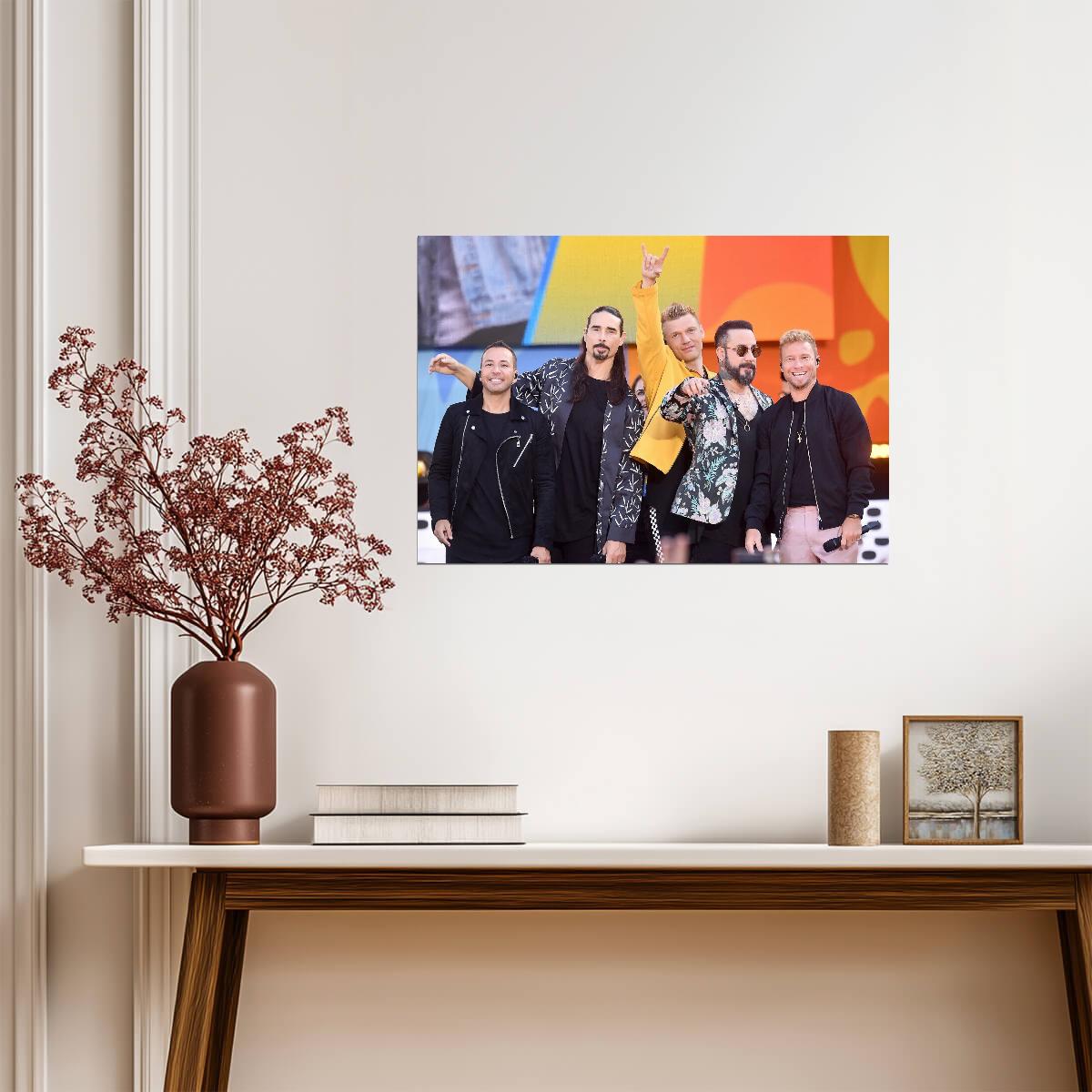Backstreet Boys Group Shot | Pop Band Poster | Boy Band Legend Art - Music Poster