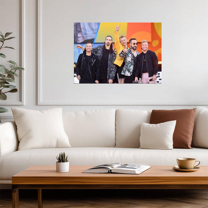 Backstreet Boys Group Shot | Pop Band Poster | Boy Band Legend Art - Music Poster