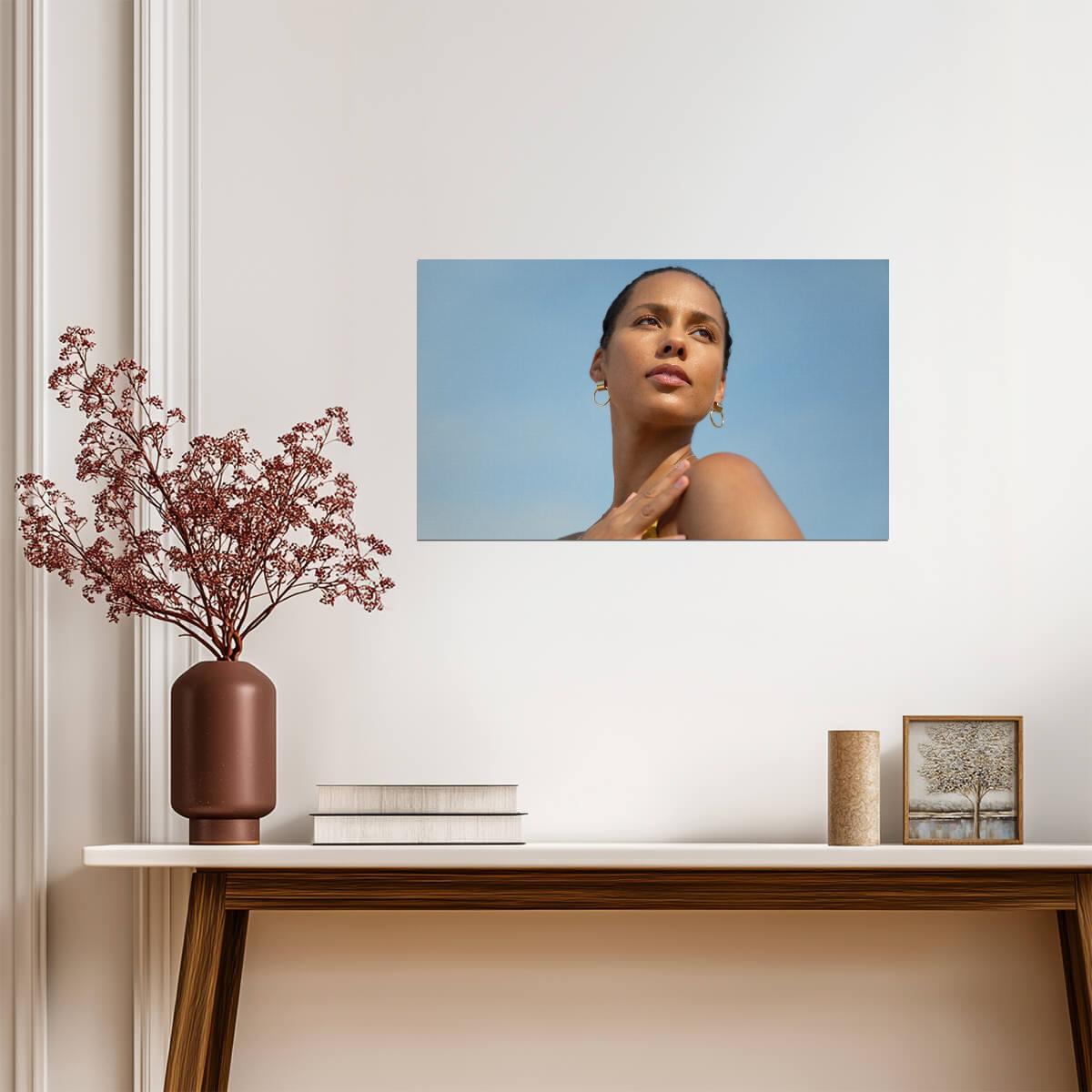 Alicia Keys | American Musician | R&B Artist Poster - Music Poster
