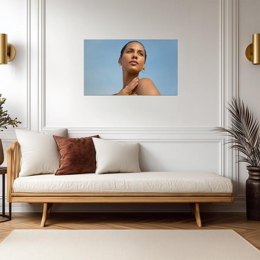 Alicia Keys | American Musician | R&B Artist Poster - Music Poster