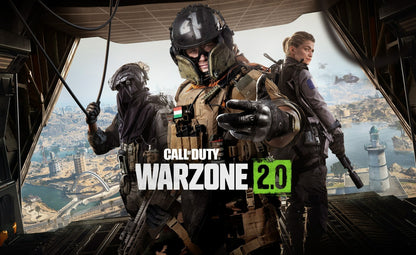 Call of Duty Warzone 2.0 Trio Operators | Battle Royale Promo Poster | FPS Gamer Gift - Video Games Poster