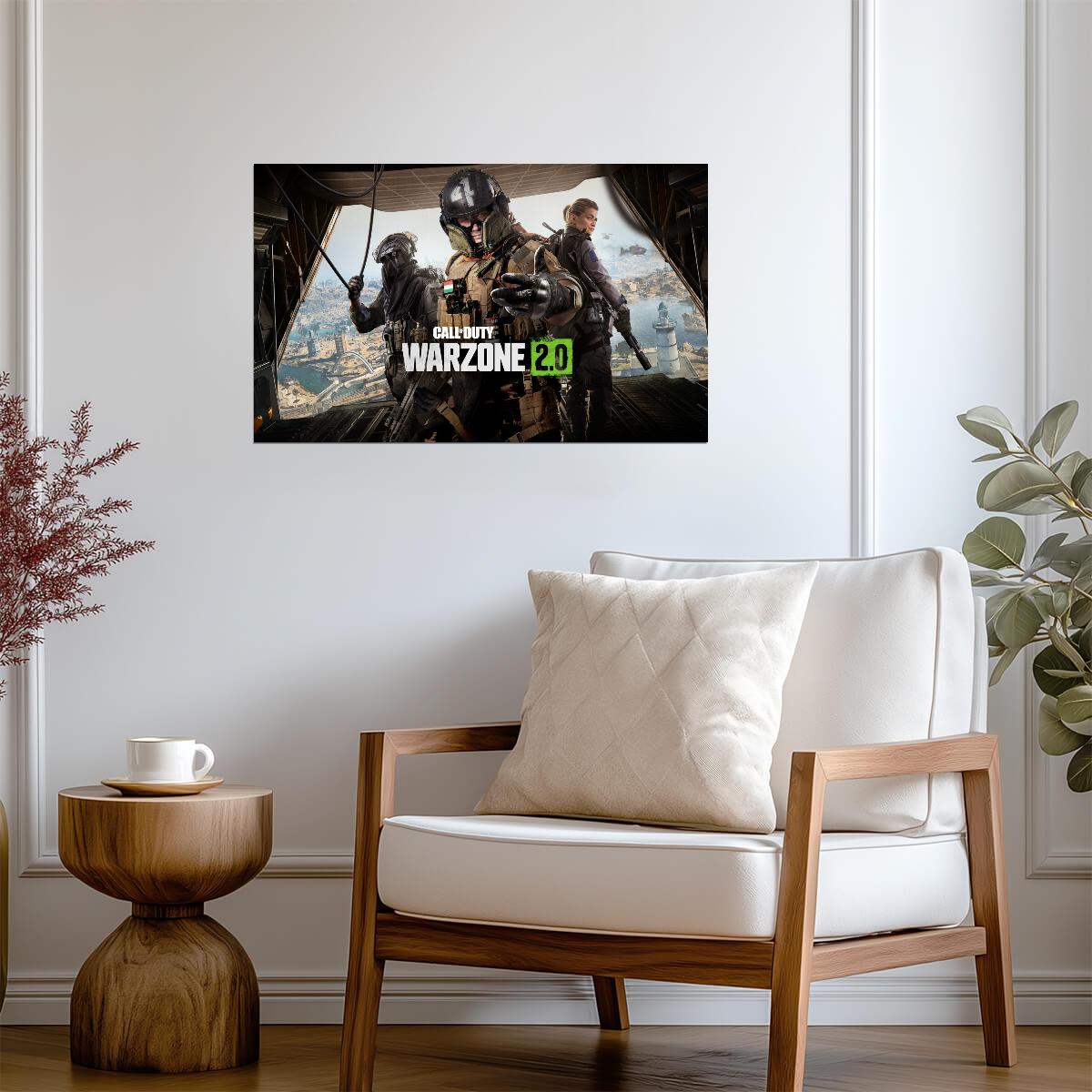 Call of Duty Warzone 2.0 Trio Operators | Battle Royale Promo Poster | FPS Gamer Gift - Video Games Poster