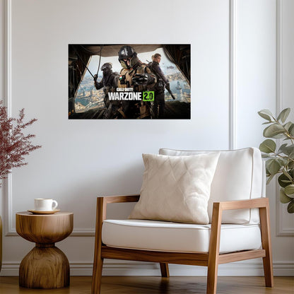 Call of Duty Warzone 2.0 Trio Operators | Battle Royale Promo Poster | FPS Gamer Gift - Video Games Poster