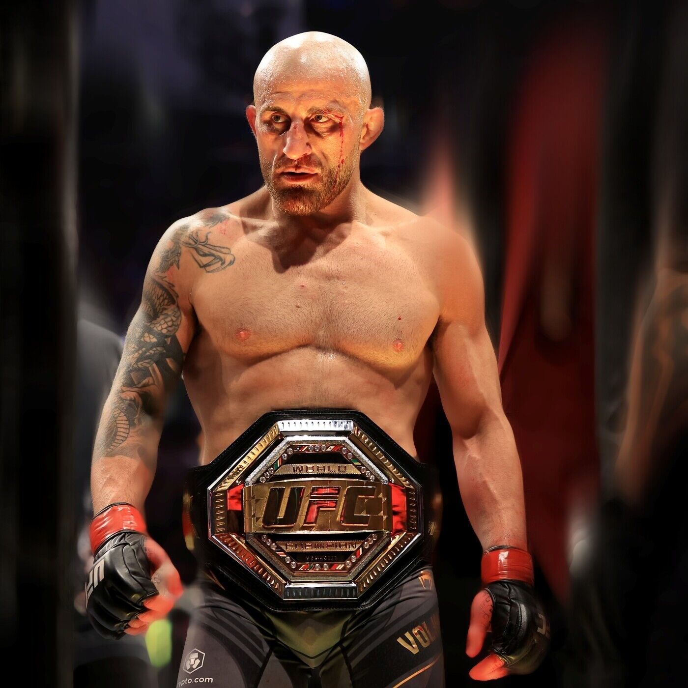 Alexander Volkanovski UFC Champion | MMA Fighter Poster | Combat Sports Legend Art - Sports Poster