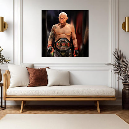 Alexander Volkanovski UFC Champion | MMA Fighter Poster | Combat Sports Legend Art - Sports Poster