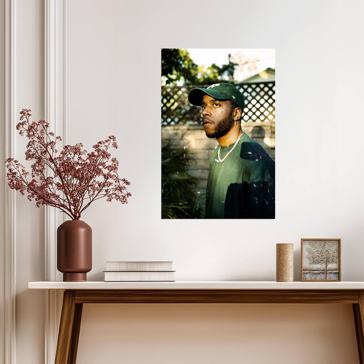 6lack Photography | Hip Hop Poster | Atlanta Rapper Art - Music Poster