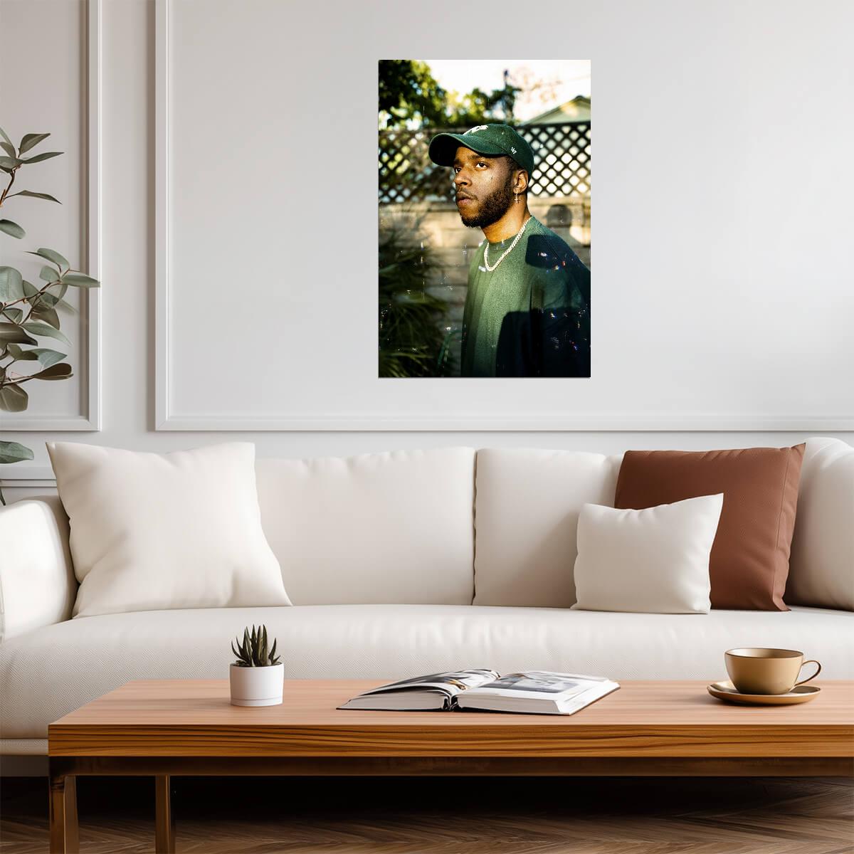 6lack Photography | Hip Hop Poster | Atlanta Rapper Art - Music Poster