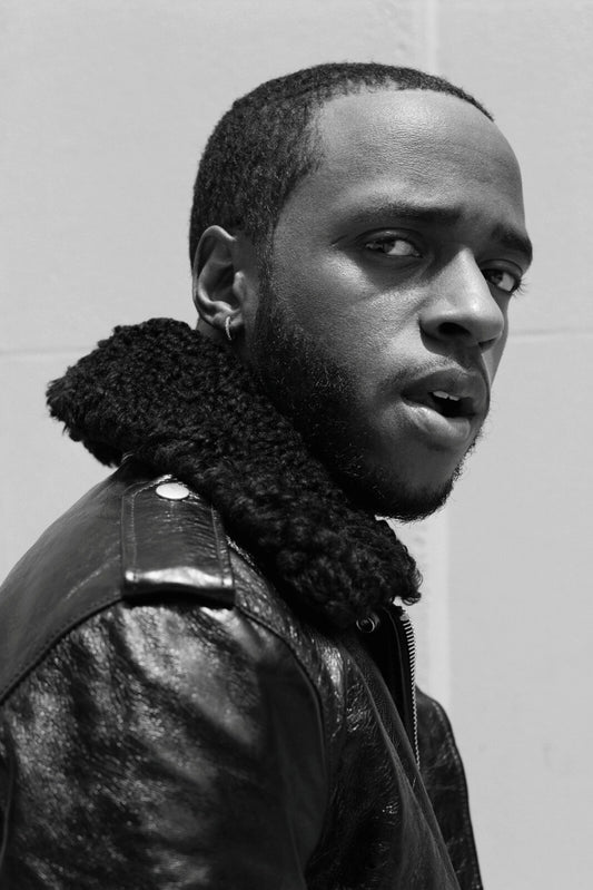 6lack Black and White | Music Poster | Monochrome Portrait - Music Poster