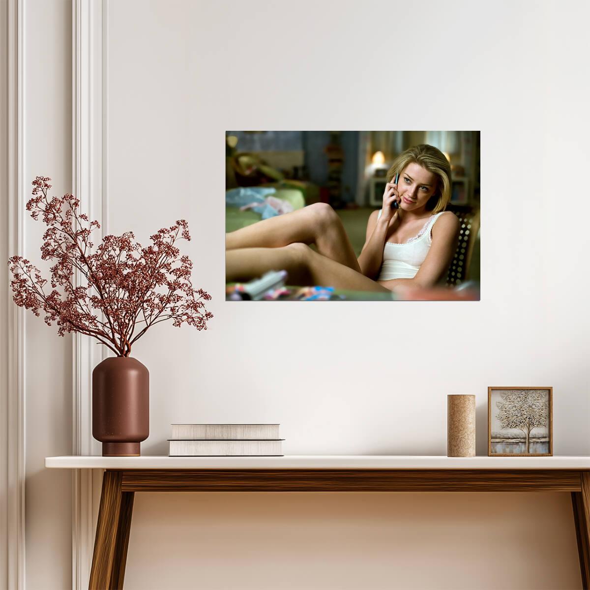 Amber Heard | Celebrity Portrait | Film Star Poster - Celebrities Poster