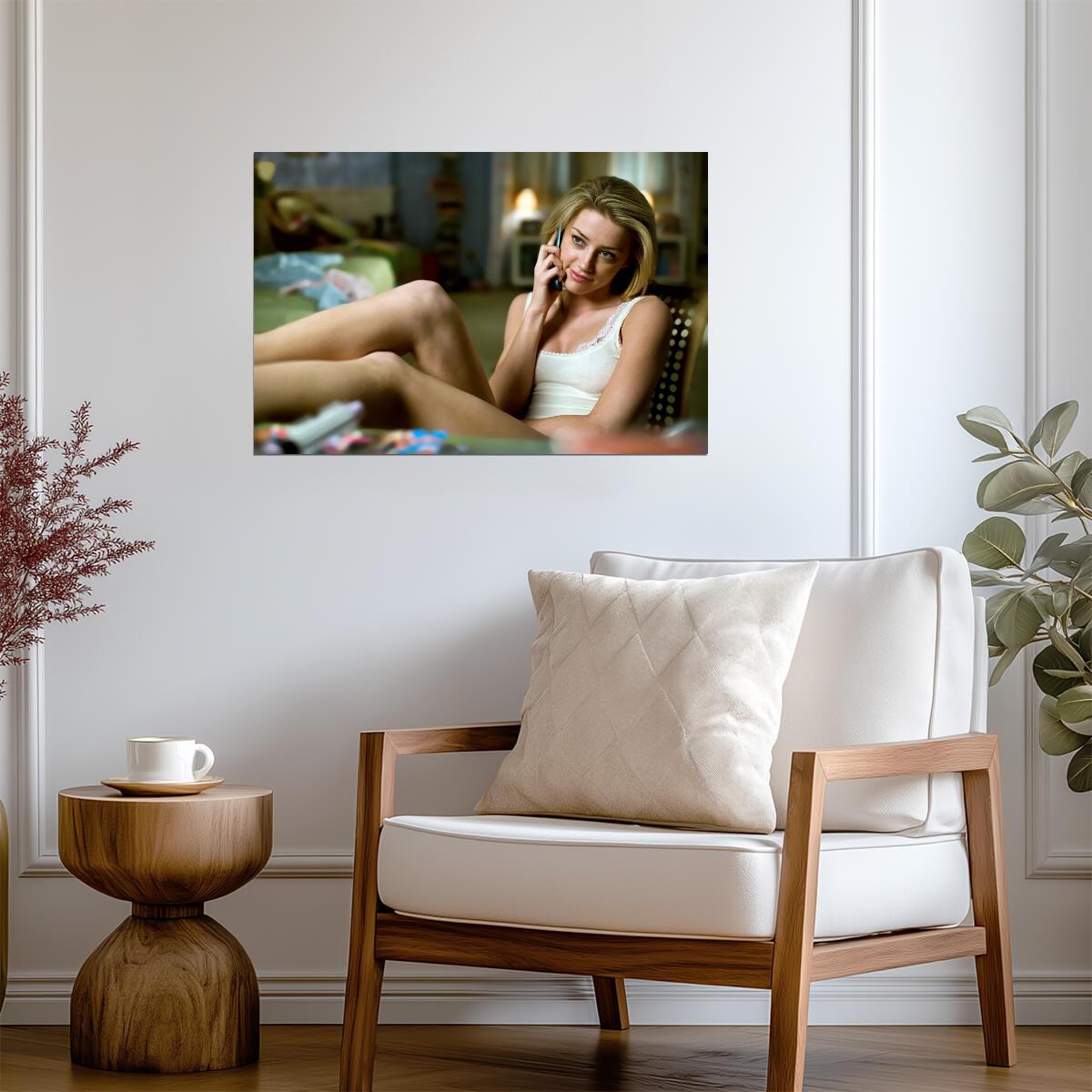 Amber Heard | Celebrity Portrait | Film Star Poster - Celebrities Poster
