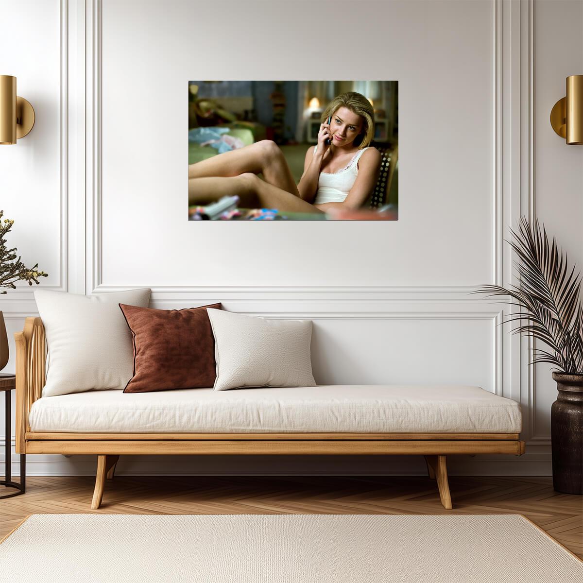 Amber Heard | Celebrity Portrait | Film Star Poster - Celebrities Poster