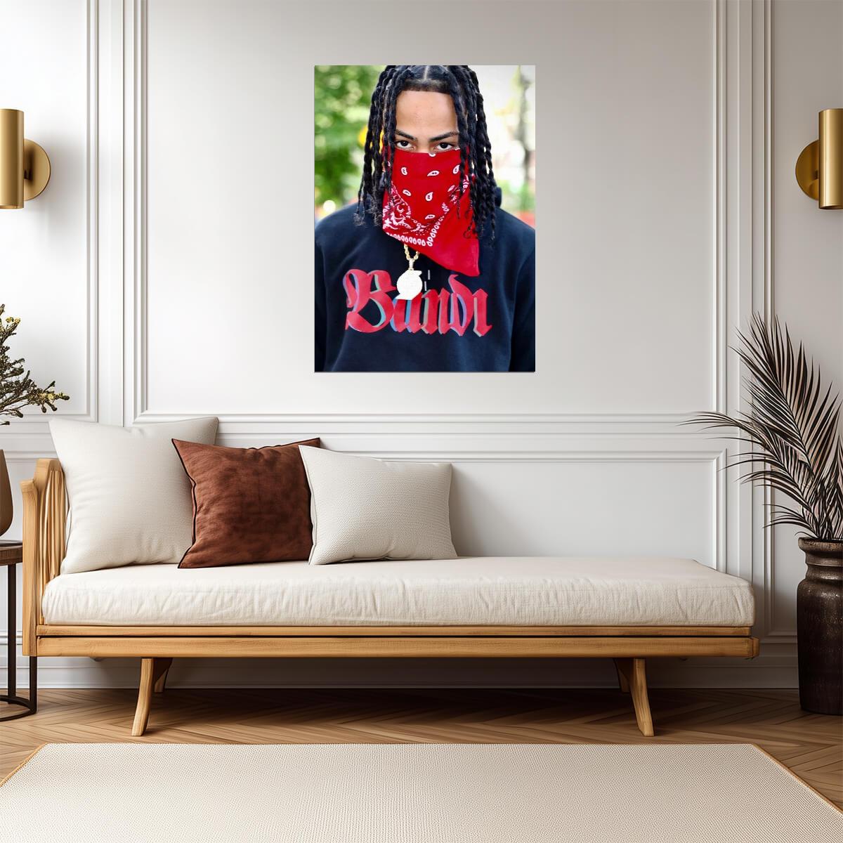 Kay Flock Poster | Hip Hop Music Print - Music Poster