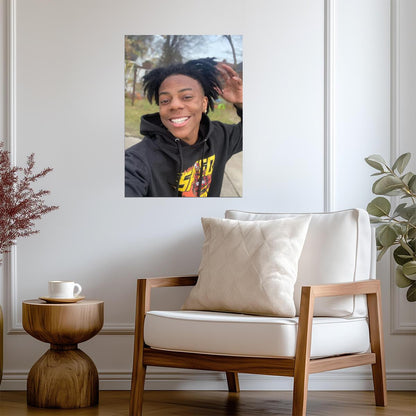 IShowSpeed | Famous YouTuber | Art Poster - Celebrities Poster