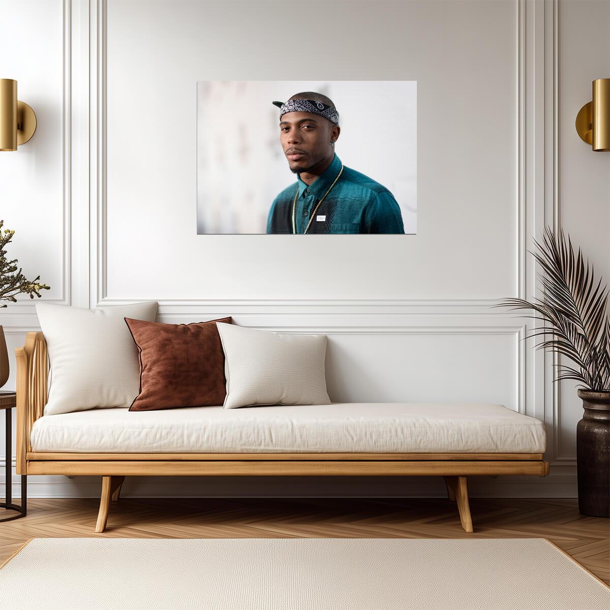 B.o.B | Hip Hop Artist Poster | Rapper Wall Art - Music Poster