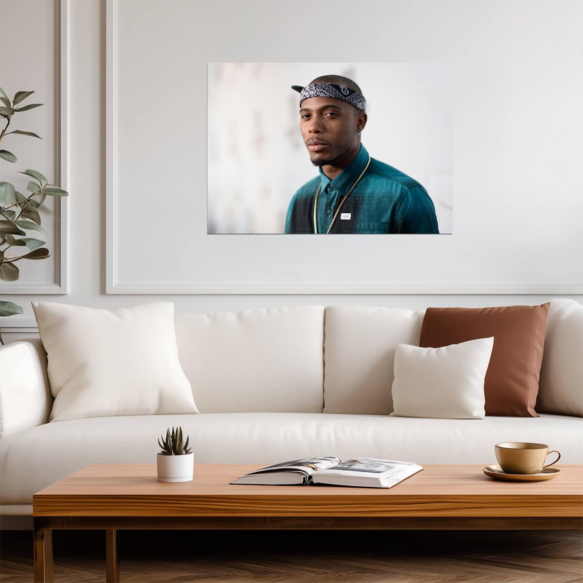 B.o.B | Hip Hop Artist Poster | Rapper Wall Art - Music Poster