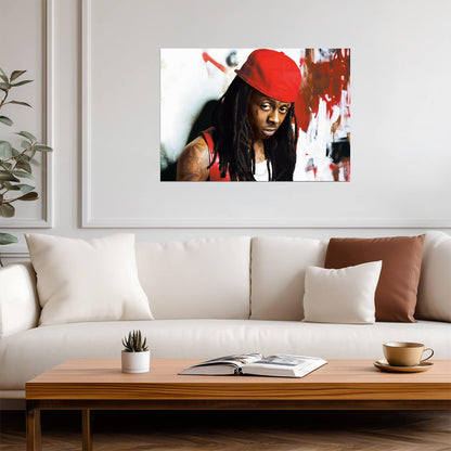 Lil Wayne Wall Art | Rapper Poster - Music Poster