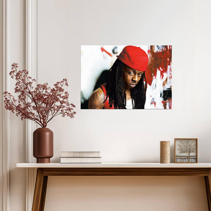 Lil Wayne Wall Art | Rapper Poster - Music Poster