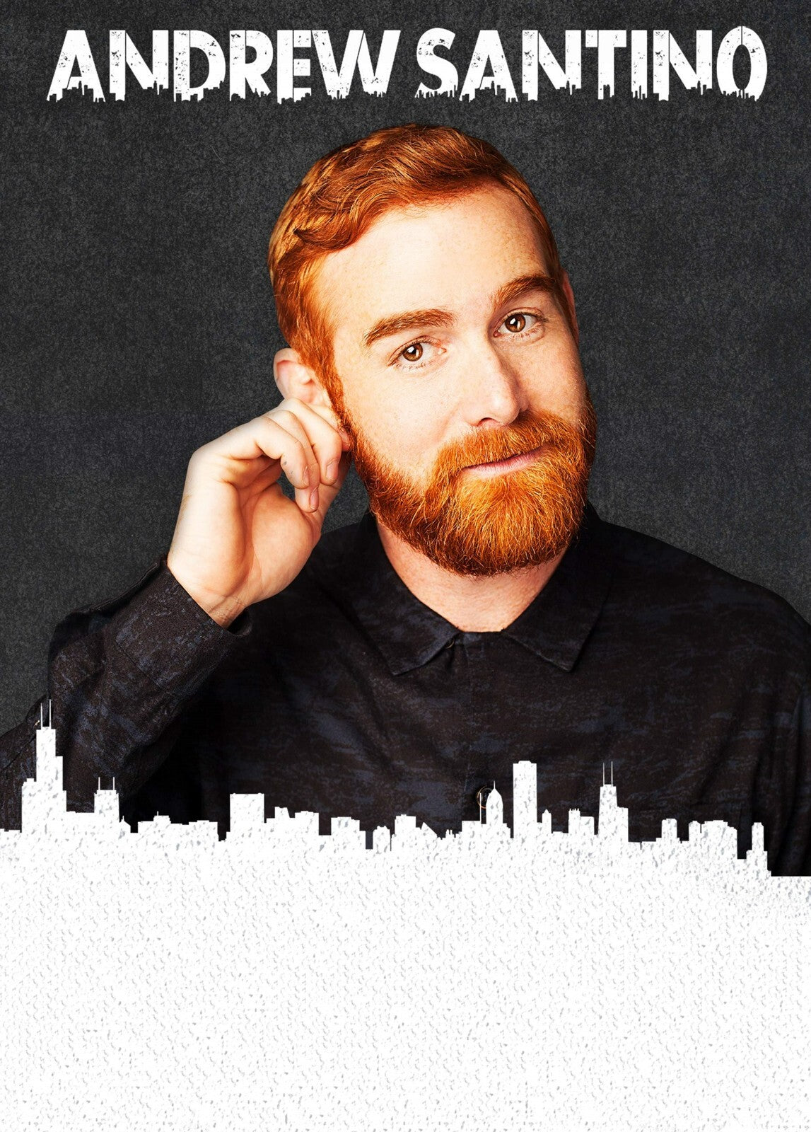 Andrew Santino | Podcast Host Art | Funny Gift Poster - Celebrities Poster