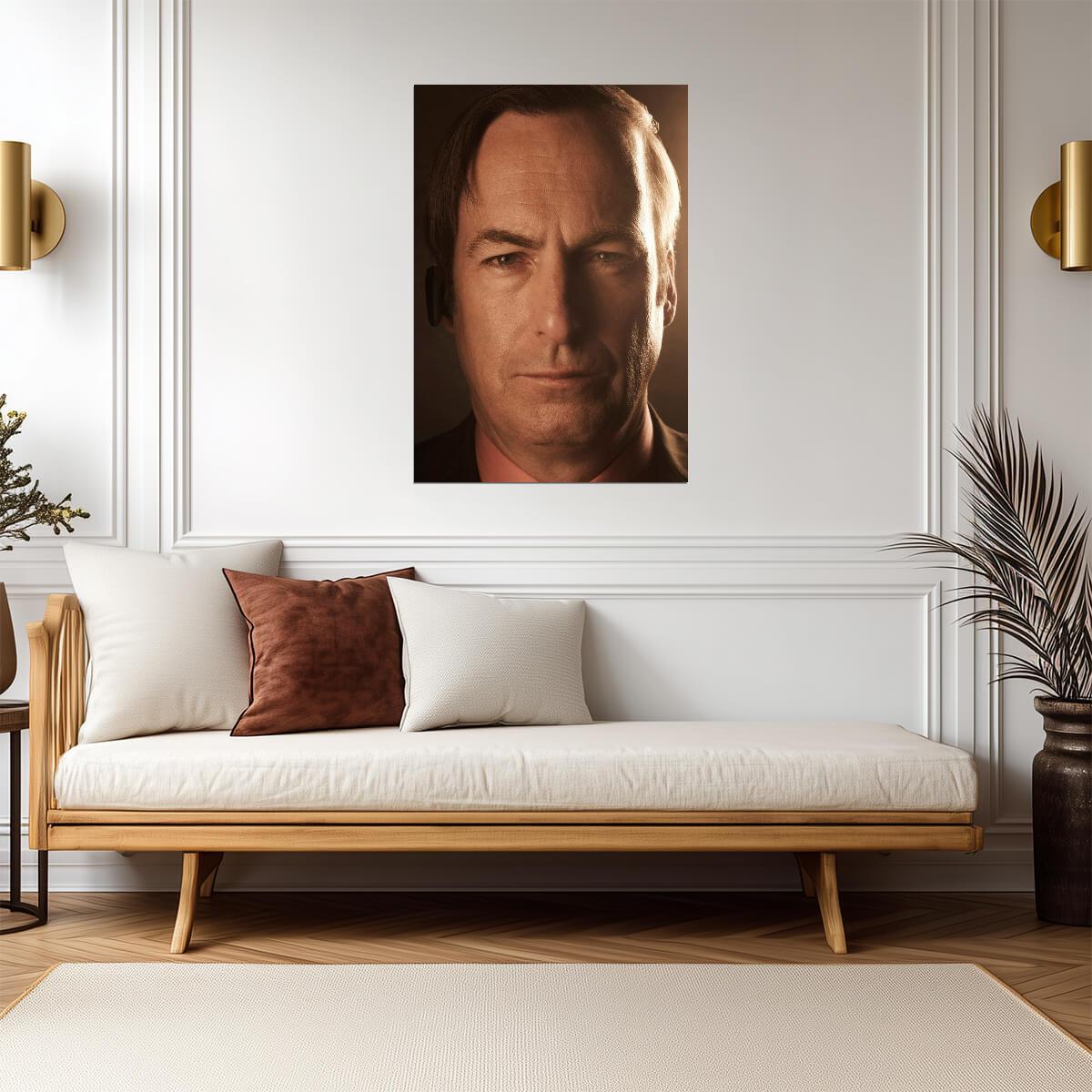 Better Call Saul Goodman | Intense Close Up Portrait | TV Show Poster - Movies & TV Poster