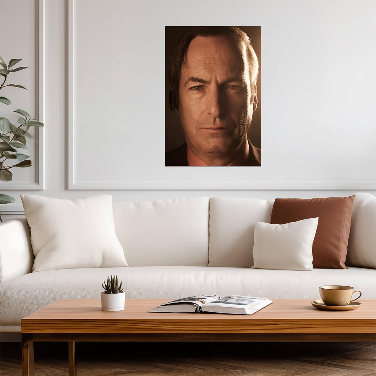 Better Call Saul Goodman | Intense Close Up Portrait | TV Show Poster - Movies & TV Poster